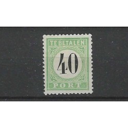 Curaçao P9-III Postage due 1889  MH/unused CV 22 €