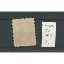 Curacao 150 Wilhelmina 50ct MNH/postfris CV 30 €