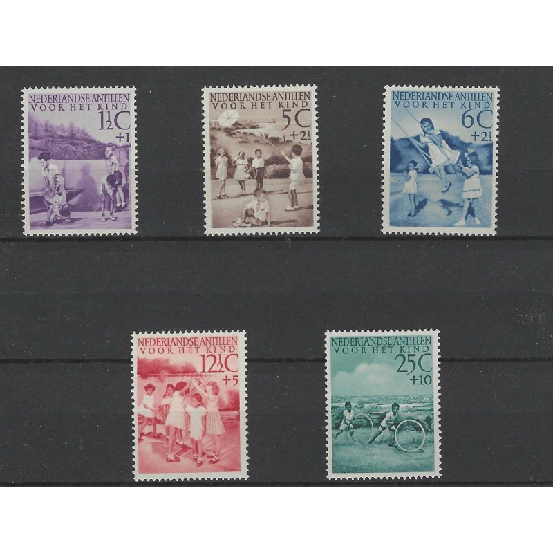Curaçao/Antillen 234-238 Child Welfare   MNH CV 60 €