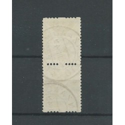 Netherlands R71  Vertical pair  VFU/used  CV 52,5 €  SUPERB !!