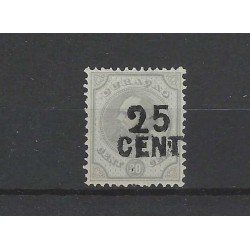 Curaçao 18 Provisional issue  MH/unused  CV 22,50 €  EXTREMELY FINE  !!
