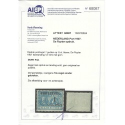 Nederland P36 met plaatfout 89P VFU/gebr CV 16 €