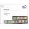 Dutch East Indies 149-159 BANDOENG-set  MH/unused CV 275 €  certificate Vleeming