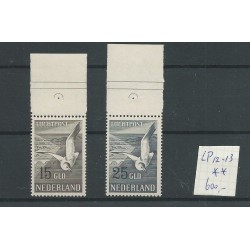 Netherlands LP12-13 Meeuwen Airmail MNH  CV  600 €