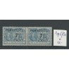 Netherlands P37f/P37 pair postage due MH/unused  CV  35 €