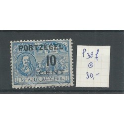 Netherlands P38f  postage due  VFU/used  CV  30 €