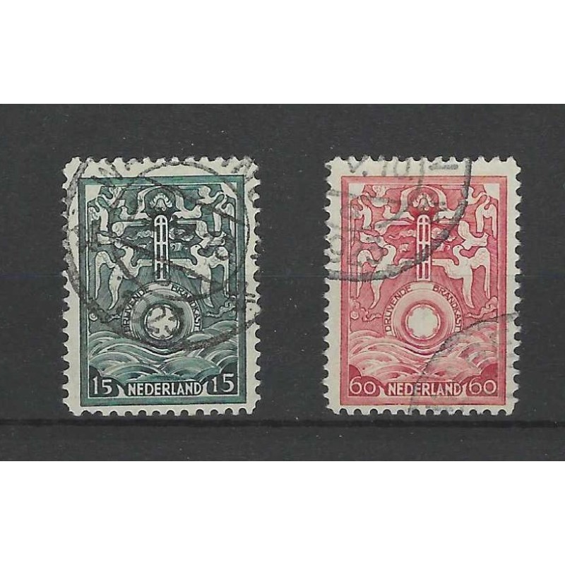 Netherlands  BK1-7 Brandkast  "WAGENINGEN 1923" VFU/used CV 5000 €