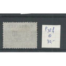 Netherlands P38f  postage due  VFU/used  CV  30 €
