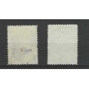 Nederland 2 plt V-16 "MIDDELBURG-C" VFU/gebr CV 30 € +50 Eysinga