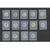 Netherlands P13-26 Postage due 1894 MH/unused  CV 290 €