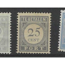 Nederland P44-60 Port 1912 MH/ongebruikt  CV 290 €