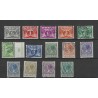 Netherlands R57-70 Corner syncopated perforation VFU/used  CV 83,50 €
