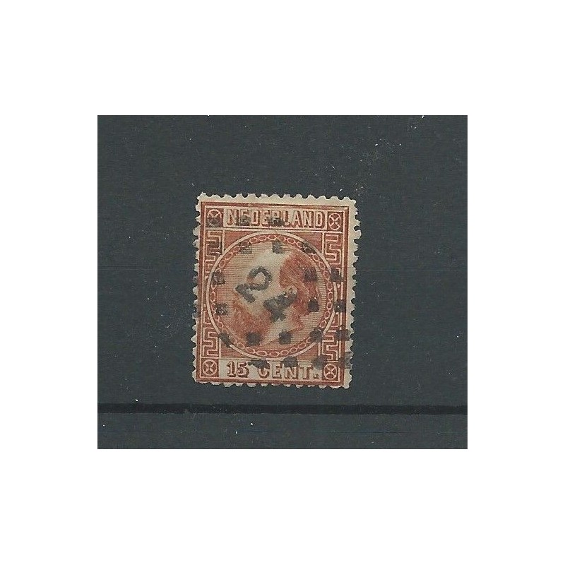 Netherlands  9 with numeral dot cancel 24 VFUgebr  CV 43 €