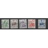 Dutch East Indies 293-297  Moehammadijah VFU/used  CV 30,75 €