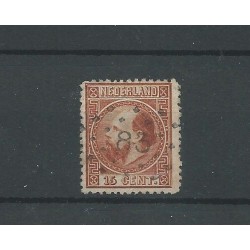 Netherlands  9 with numeral dot cancel 83  VFUgebr  CV 63 €