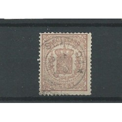Netherlands  13  "Schiedam 1876" franco-takje VFU/used  CV  18 €