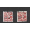 Curaçao LP17a-LP17b  Airmail VFU/used CV 40 €