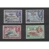 Curaçao LP41-44  Airmail VFU/used CV 40 €