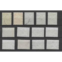 Curaçao LP69-81 Airmail Vliegtuigen VFU/used CV 7,5 €