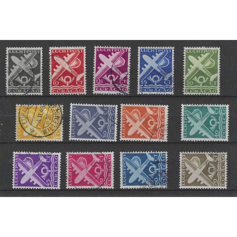 Curacao LP69-81 Luchtpost Vliegtuigen VFU/gebr CV 7,5 €