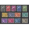 Curaçao LP69-81 Airmail Vliegtuigen VFU/used CV 7,5 €