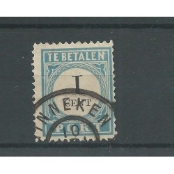 Netherlands  P3D-I  "GINNEKEN" large round cancel  VFU/used CV  20 €