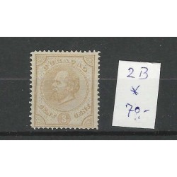 Curaçao  2B Willem III 1873  MH/unused CV 70 €Extremely fine !!