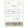 Curaçao 75-81 Wilhelmina 1923  MNH  CV 725 € Certificate !!