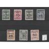 Curaçao 82-88 Brandkast overprint  MNH  CV 150 € !!Extremely fine !!