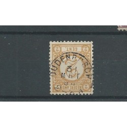 Netherlands 32 "OUDENBOSCH 1894" small round cancel VFU/used CV 10 €