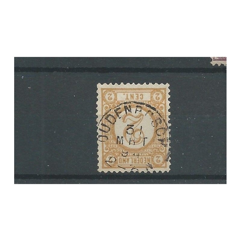 Netherlands 32 "OUDENBOSCH 1894" small round cancel VFU/used CV 10 €