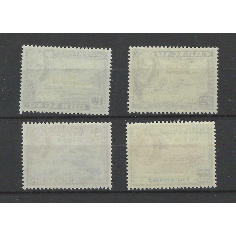 Curaçao LP41-44  Airmail  MNH  CV 40 €