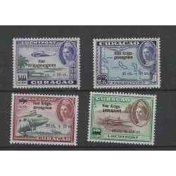Curaçao LP41-44  Airmail  MNH  CV 40 €