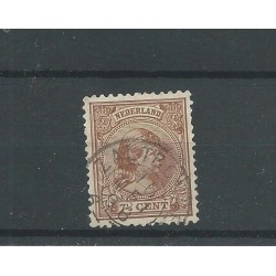 Netherlands 36 "ZALTBOMMEL 1896" small round cancel  VFU/used CV 11+€