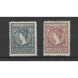 Curaçao  35/41, 42/43 Wilhelmina  MH/unused CV 345 € Extremely fine !!