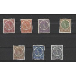 Curaçao  35/41, 42/43 Wilhelmina  MH/unused CV 345 € Extremely fine !!