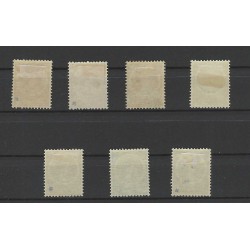 Curaçao  35/41, 42/43 Wilhelmina  MH/unused CV 345 € Extremely fine !!