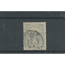 Nederland 38 "ARNHEM 1894" kleinrond  VFU/gebr CV 4+ €