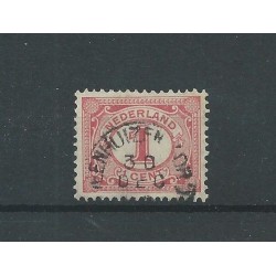 Netherlands 51 "VEENHUIZEN (DR:)" small round cancel  VFU/used CV 8 €