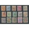 Netherlands 34-48 WIlhelmina Hangend Haar  VFU/used CV 978 €