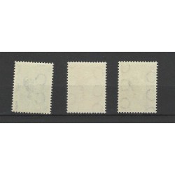 Suriname 187-189 Wilhelmina  MNH CV 14 €