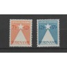 Suriname 247-248 Leprazegels MNH CV  10 €