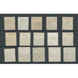 Netherlands 34-48 WIlhelmina Hangend Haar  VFU/used CV 978 €