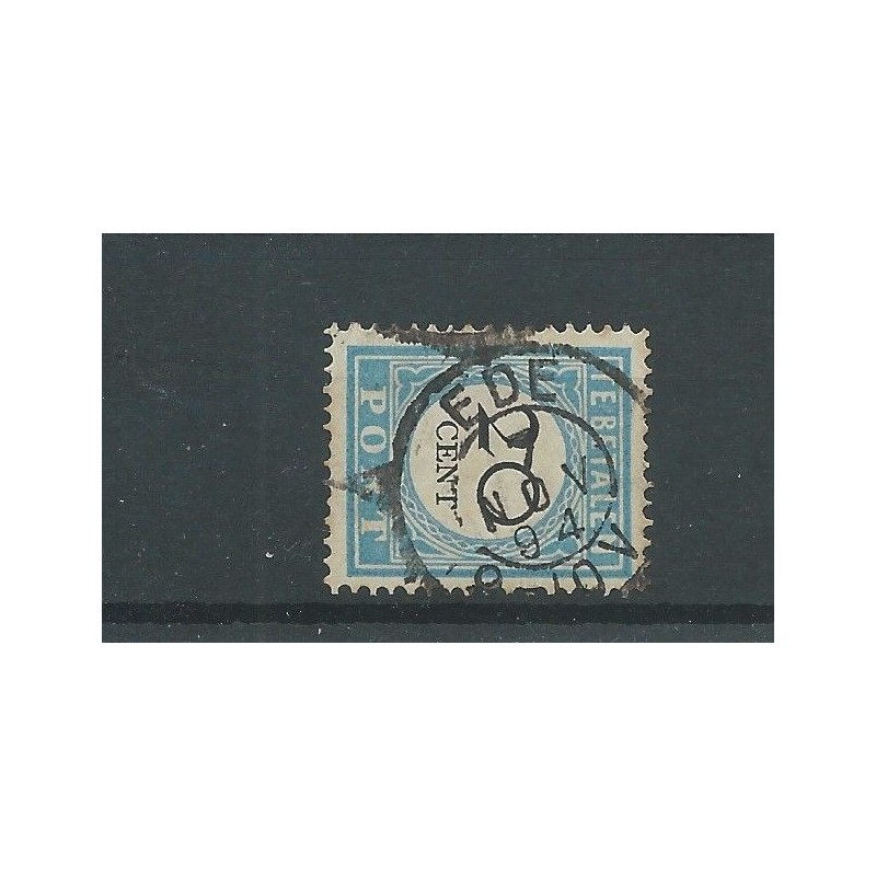 Netherlands P10 with "EDE 1894" small round cancel  VFU/used CV 10+ €