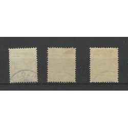 Curaçao LP1-3 Airmail  VFU/used CV 125 € EXTREMELY FINE !!