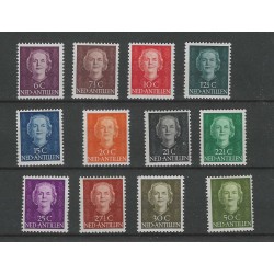 Curacao 218-229 Juliana Hartz  MNH/postfris CV 85 €