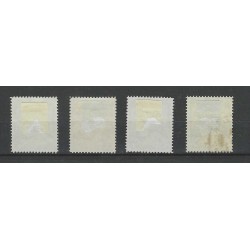 Suriname 141-144  Green Cross VFU/used  CV 30  €