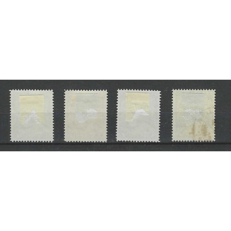 Suriname 141-144  Green Cross VFU/used  CV 30  €