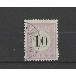 Suriname P3-I Postage due 1886 VFU/used  CV 170 €