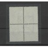 Curaçao 20  Wilhelmina block of 4 VFU/used CV 60+ €